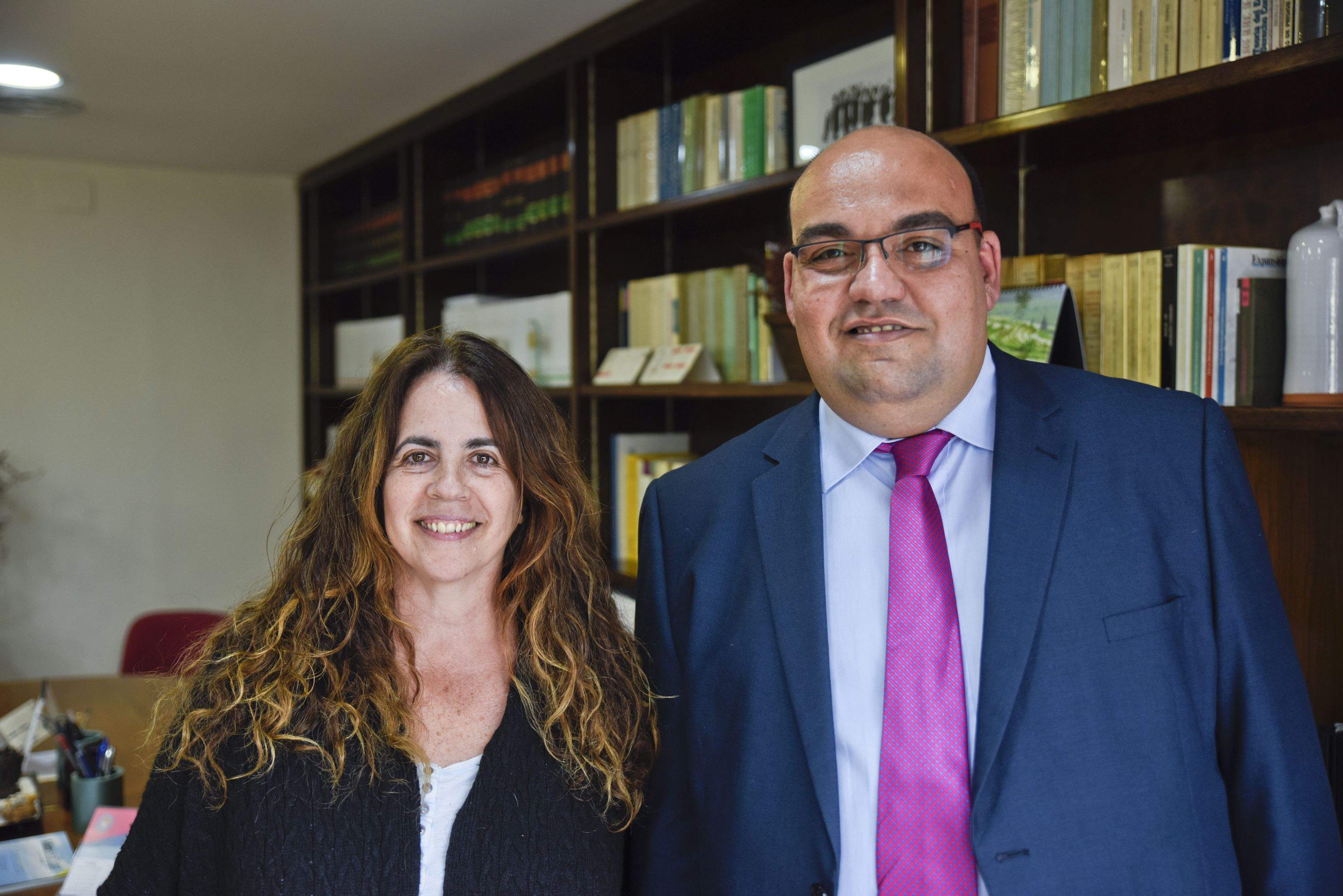 Lourdes Llorente i Alberto Vega FOTO: Cedida