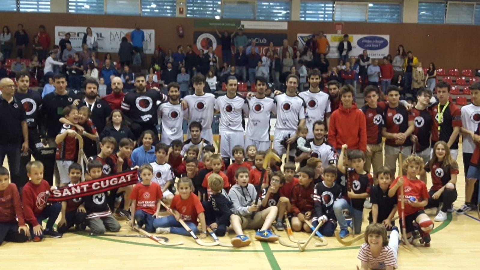 El PHC Sant Cugat descendeix a l'OK Lliga Plata. FOTO: Pol Langa Sebastià