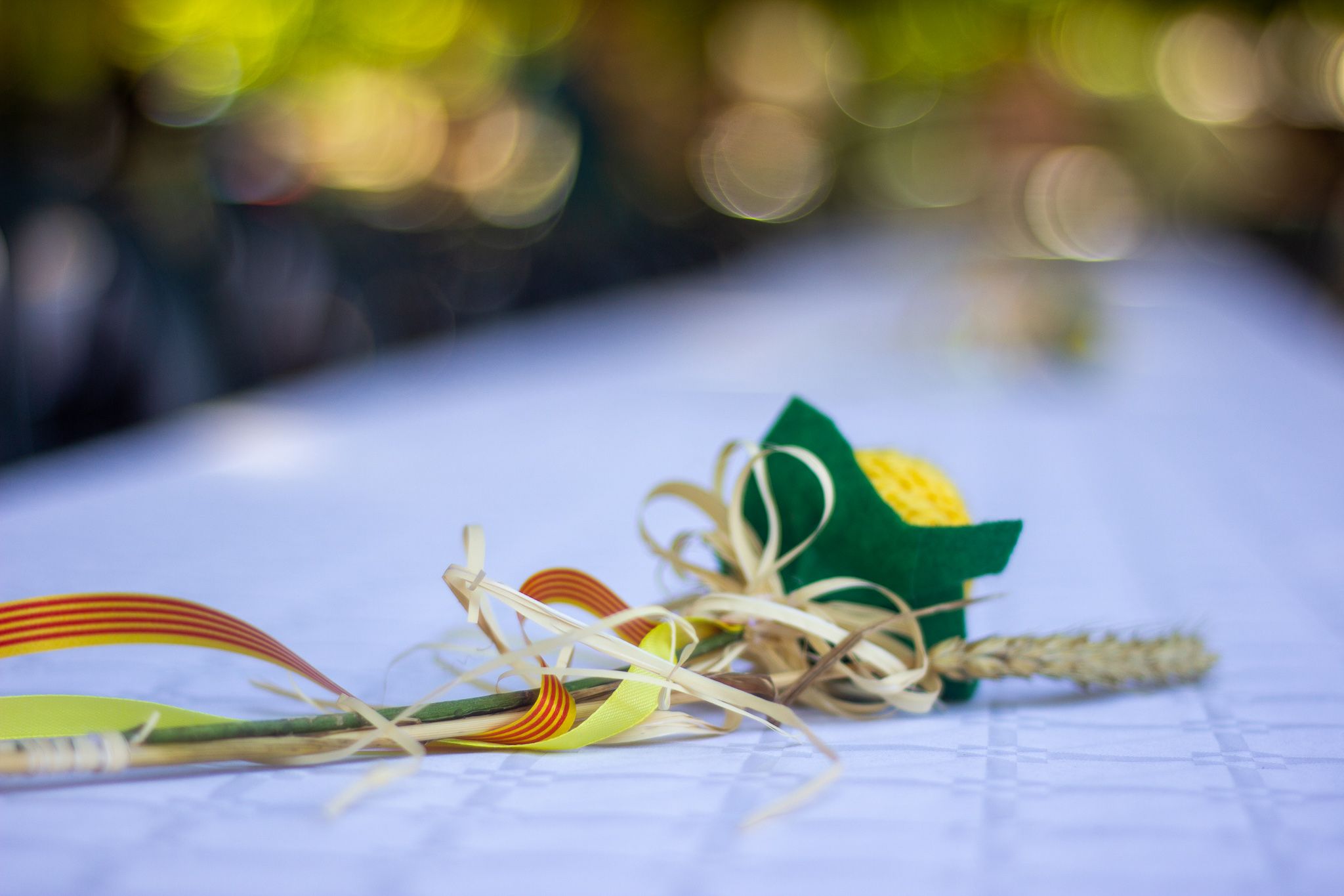 Botifarrada reivindicativa d'Òmnium Cultural a Sant Cugat. FOTO: Ale Gómez
