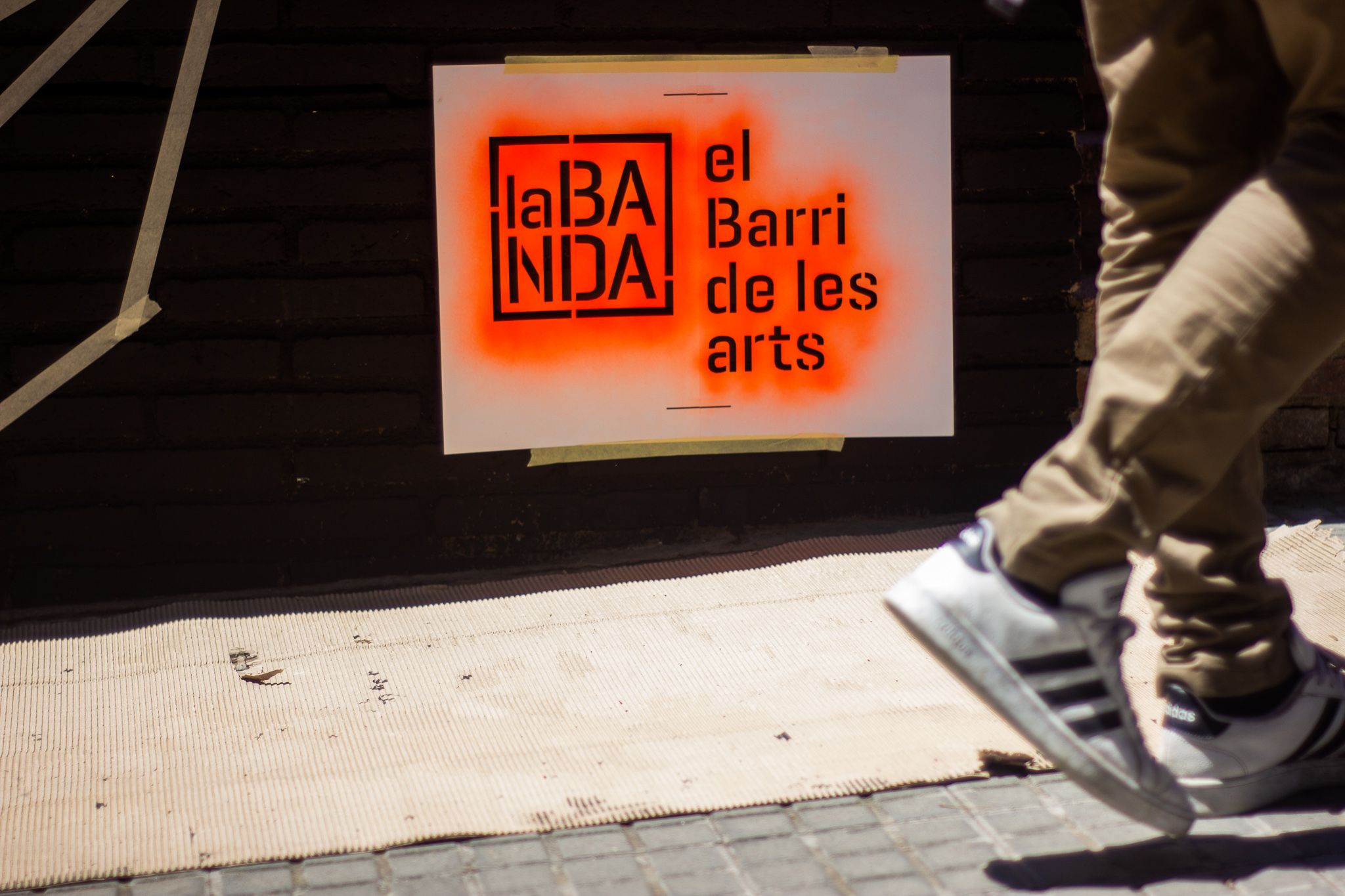 Mural, taller i vermut, LaBanda Street Fest. FOTO: Ale Gómez