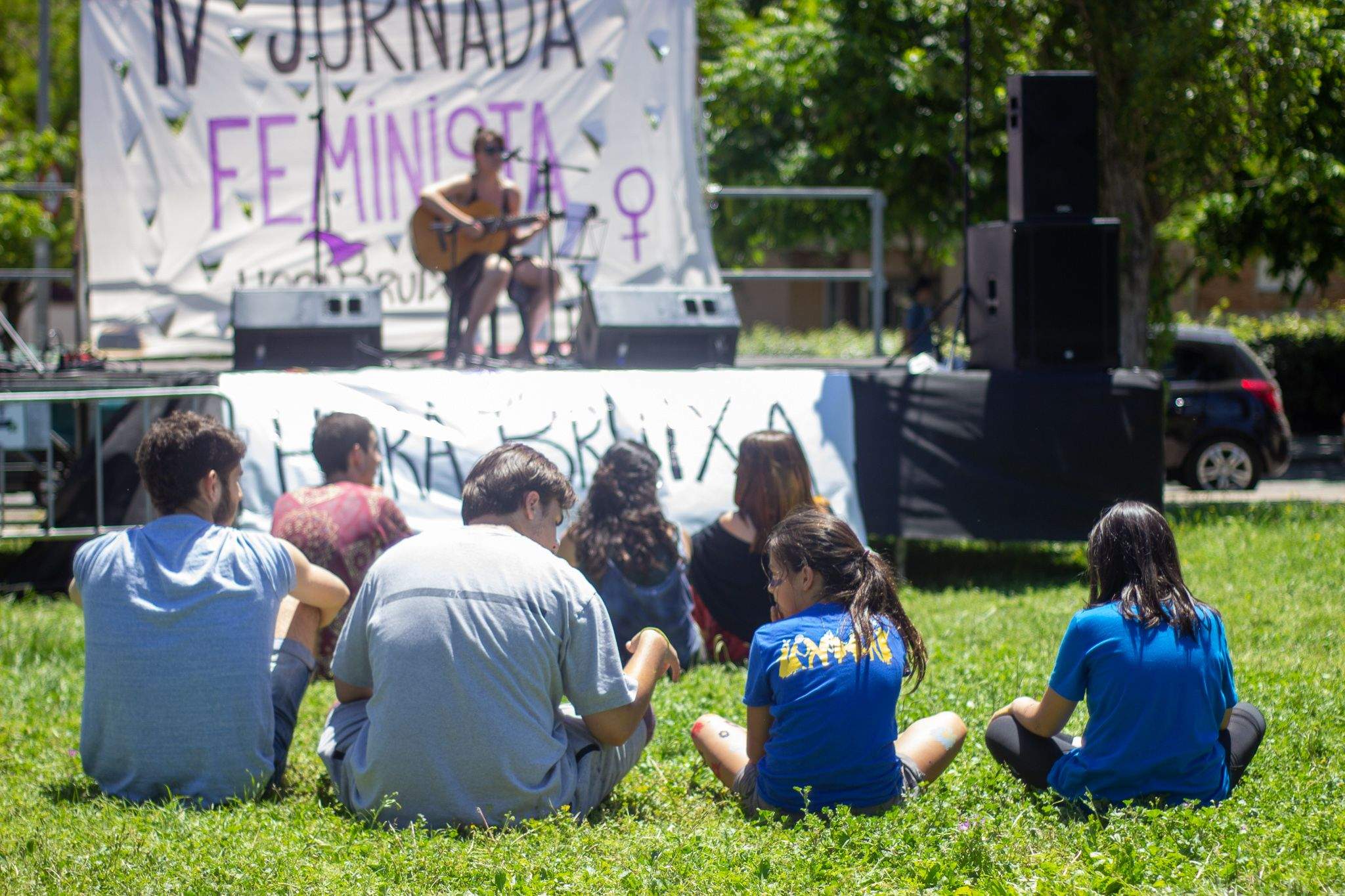 4a Jornada Feminista a Sant Cugat, paella i música. FOTO: Ale Gómez