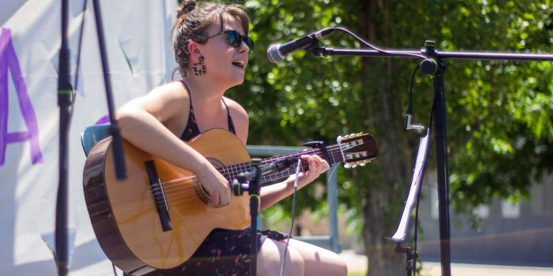 4a Jornada Feminista a Sant Cugat, paella i música. FOTO: Ale Gómez