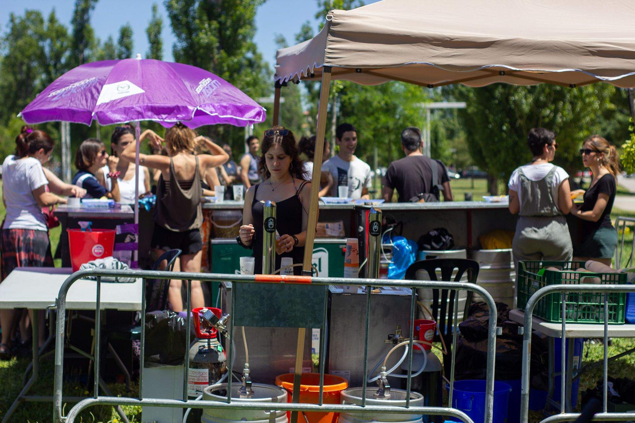 4a Jornada Feminista a Sant Cugat, paella i música. FOTO: Ale Gómez