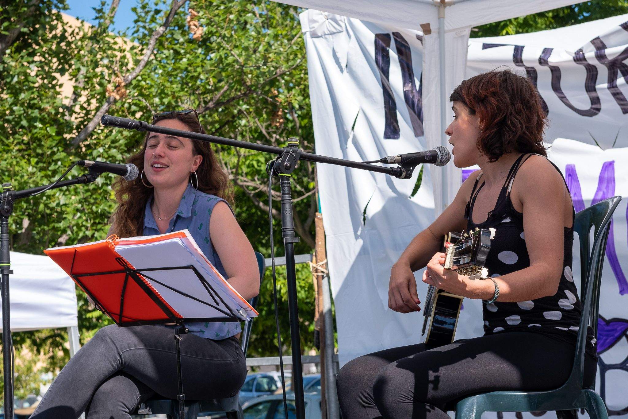 4a Jornada Feminista a Sant Cugat, paella i música. FOTO: Ale Gómez