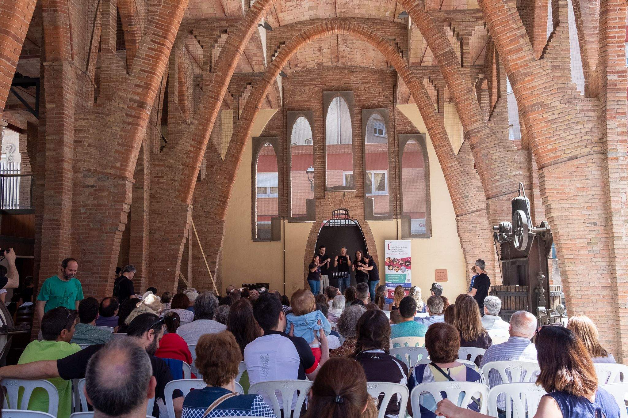 Espectacle de final de curs de l'Escola de Música Tradicional. FOTO: Ale Gómez