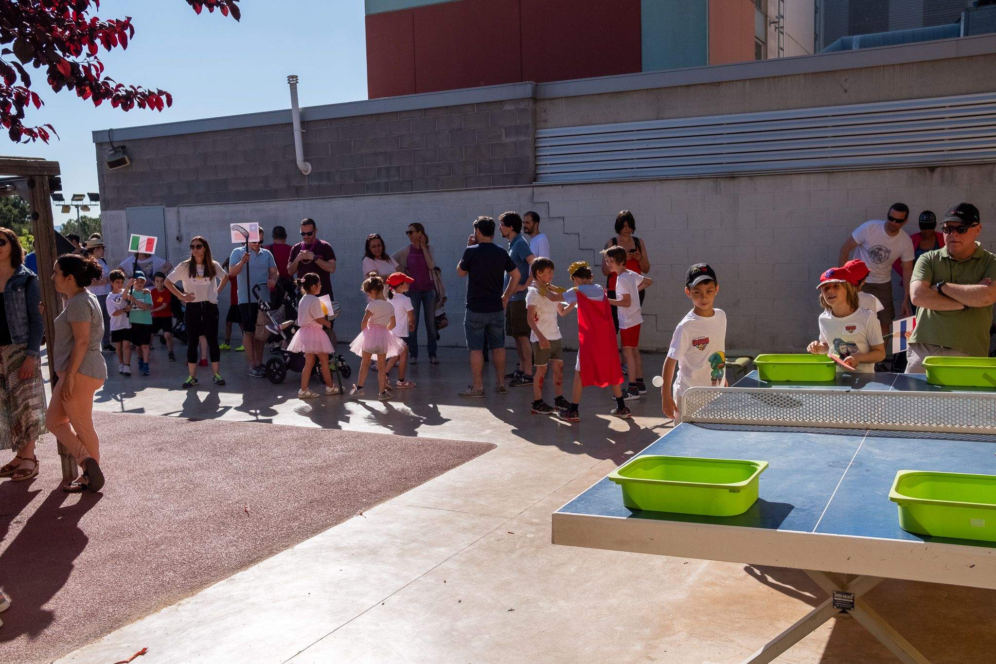 Olimpíades a l'escola Gerbert d'Orlhac. FOTO: Ale Gómez