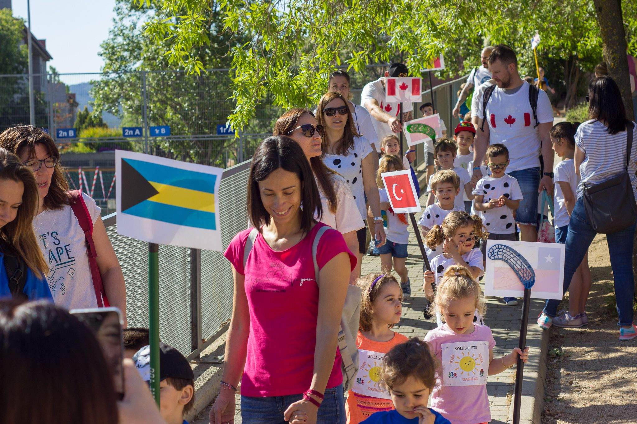 Olimpíades a l'escola Gerbert d'Orlhac. FOTO: Ale Gómez