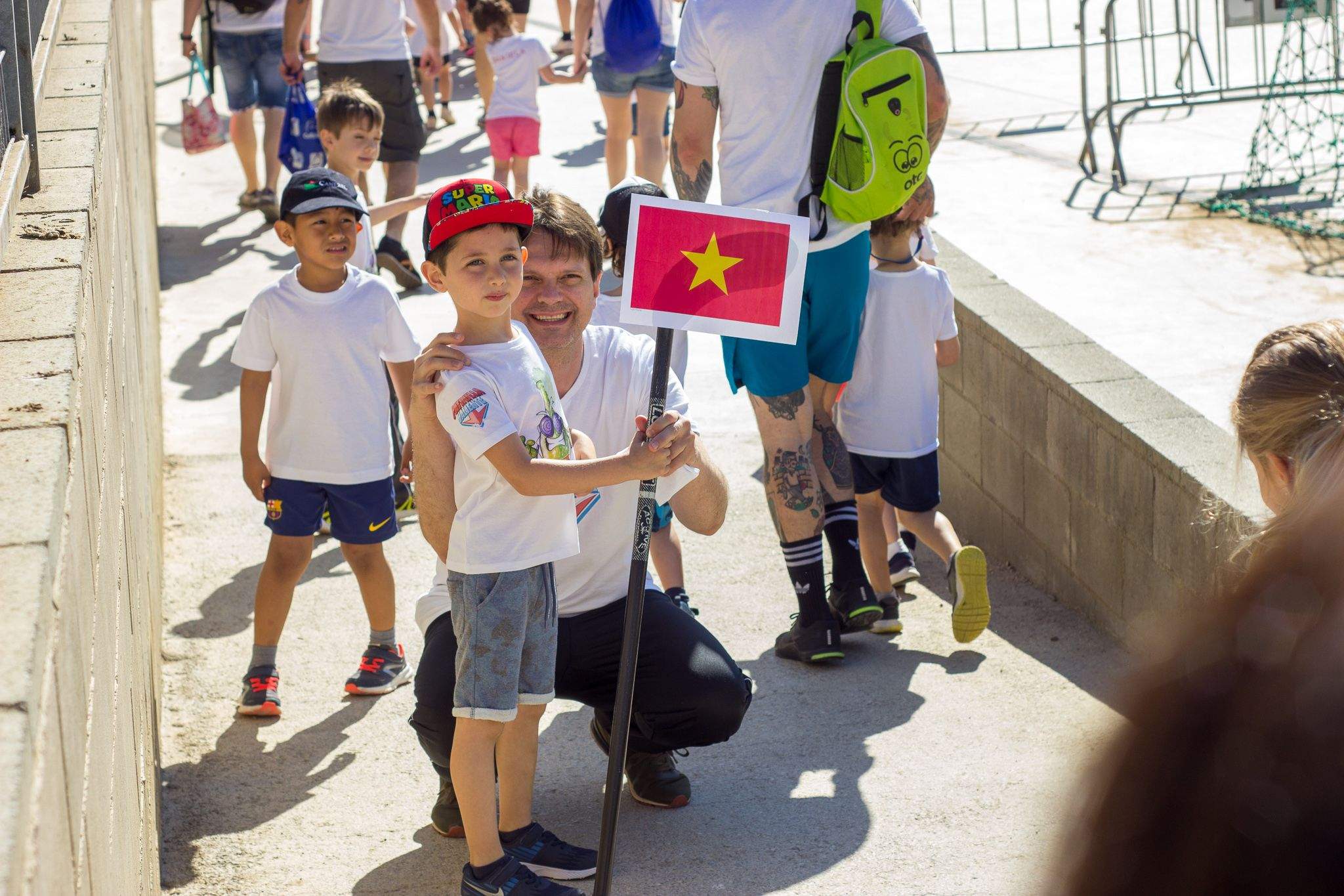 Olimpíades a l'escola Gerbert d'Orlhac. FOTO: Ale Gómez