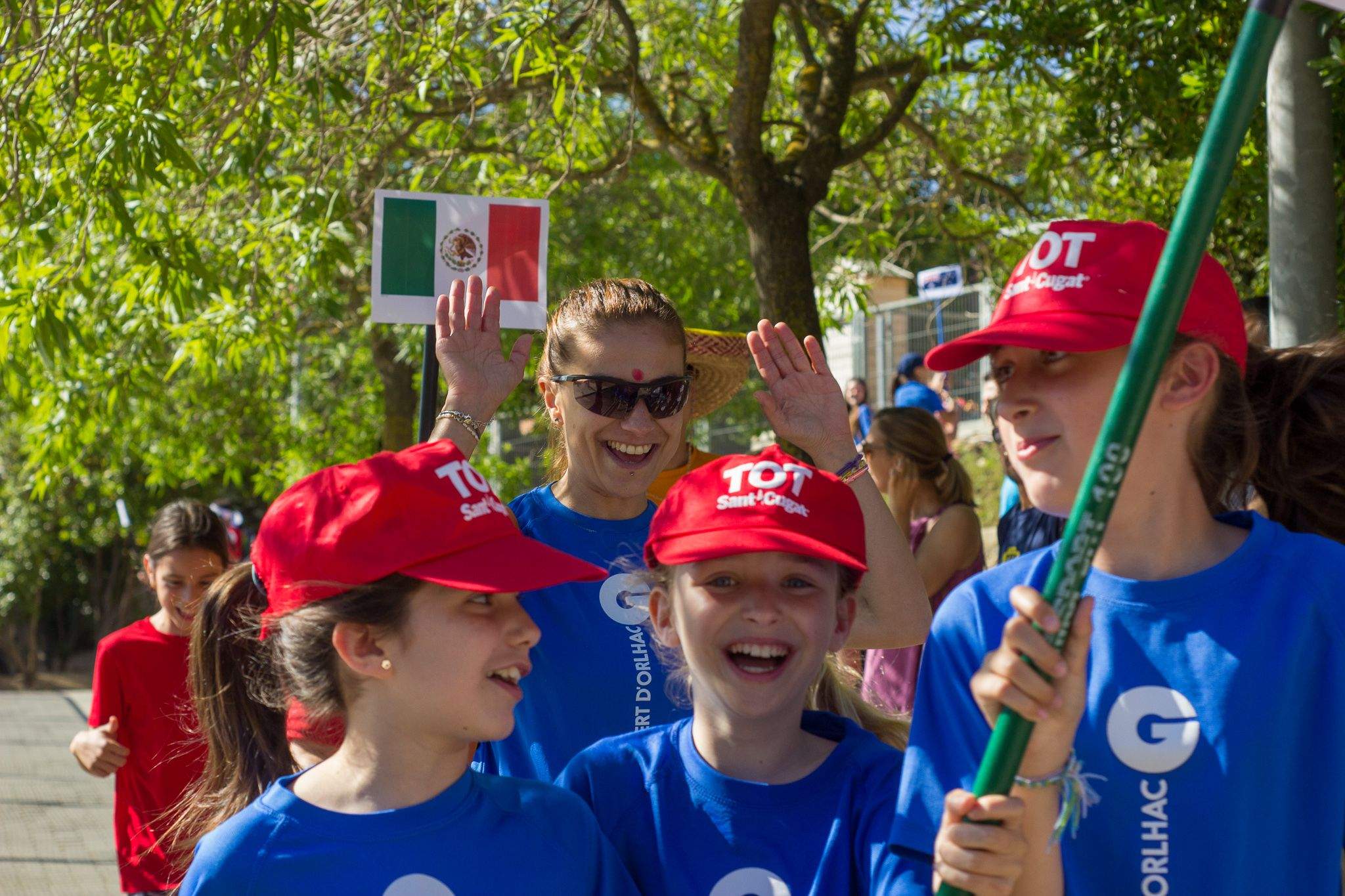 Olimpíades a l'escola Gerbert d'Orlhac. FOTO: Ale Gómez