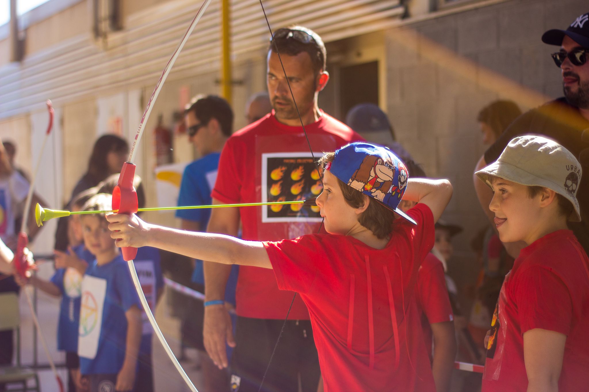 Olimpíades a l'escola Gerbert d'Orlhac. FOTO: Ale Gómez