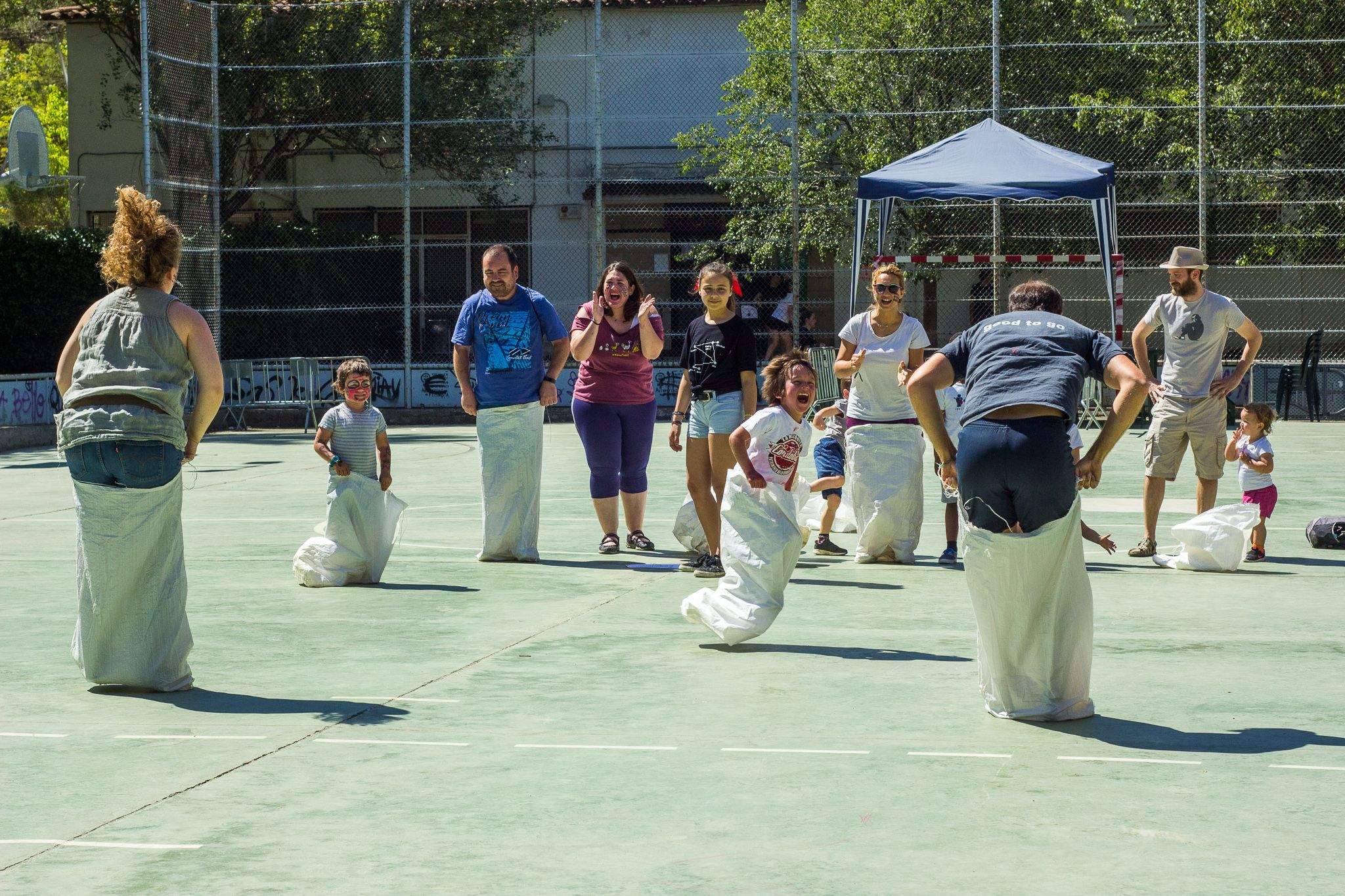 12a edició "Enxarxa't", una gimcana familiar a la Floresta. FOTO: Ale Gómez