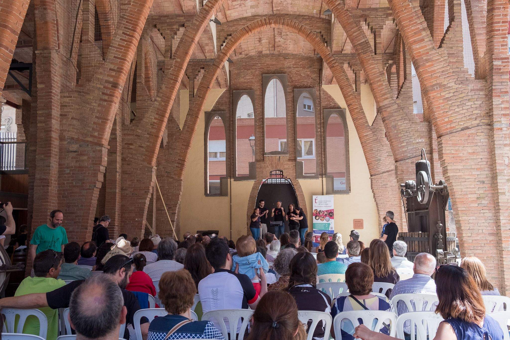 Espectacle de final de curs de l'Escola de Música Tradicional. FOTO: Ale Gómez