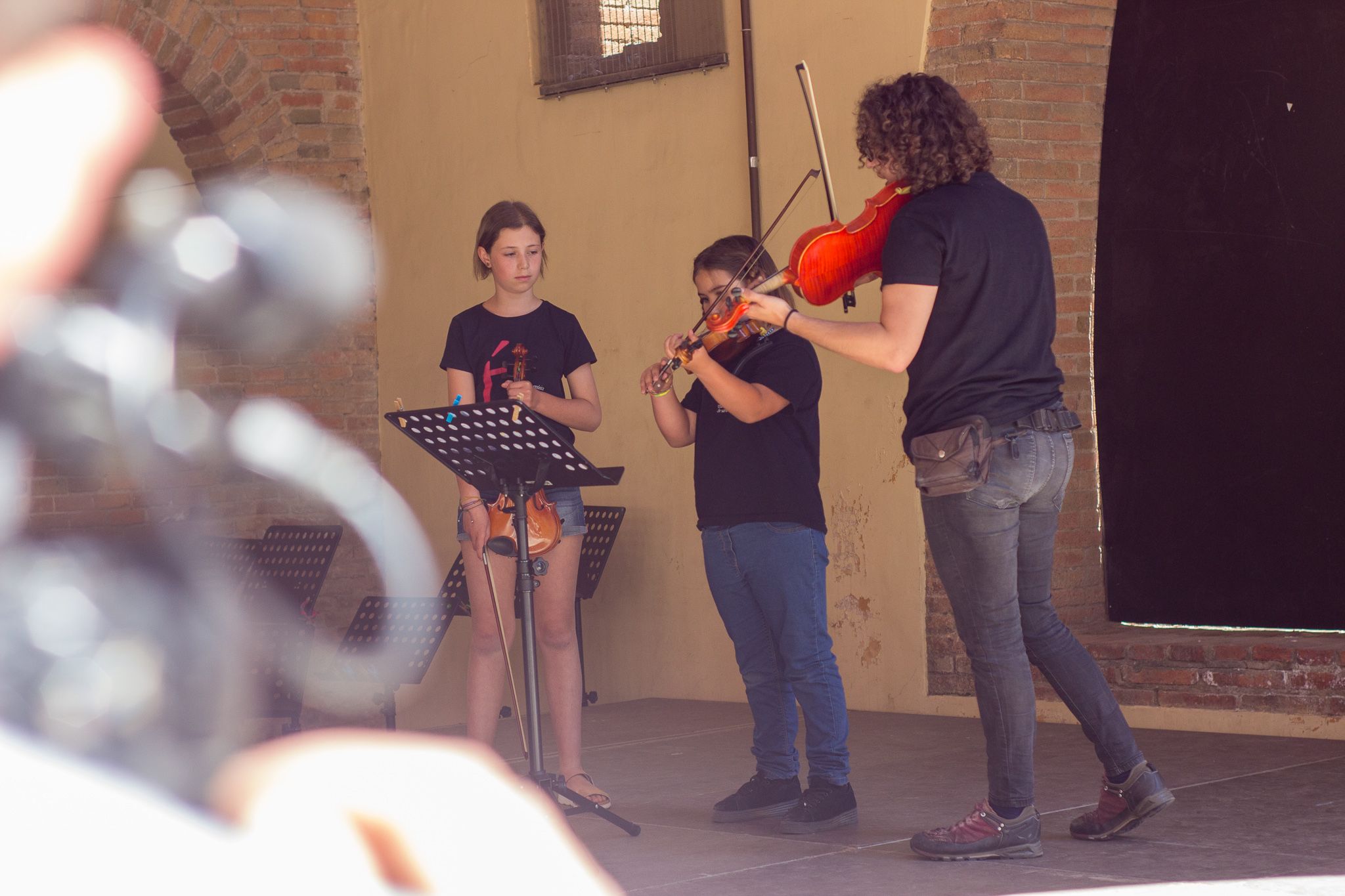 Espectacle de final de curs de l'Escola de Música Tradicional. FOTO: Ale Gómez