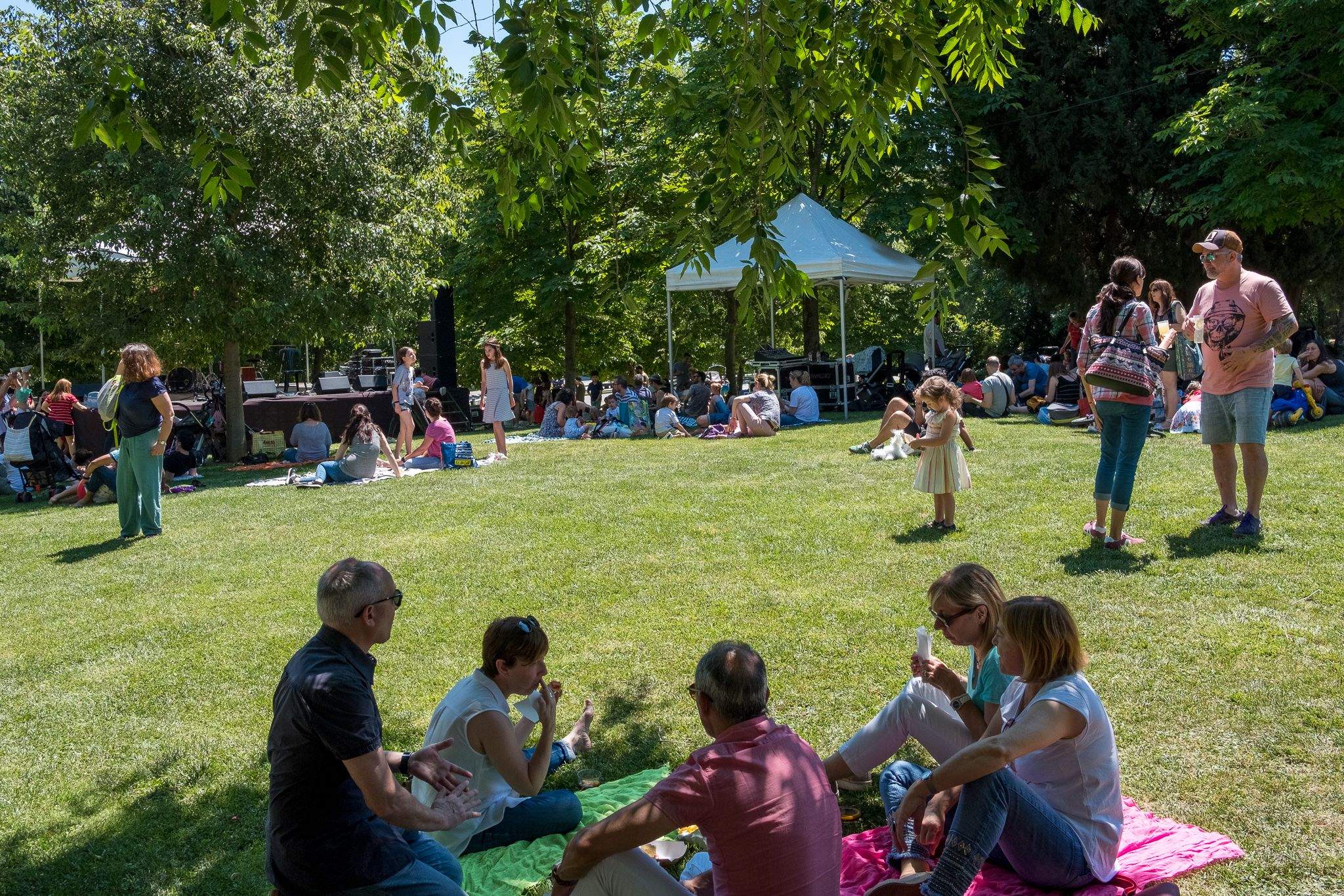 Pícnic musical als Jardins del Monestir. FOTO: Ale Gómez