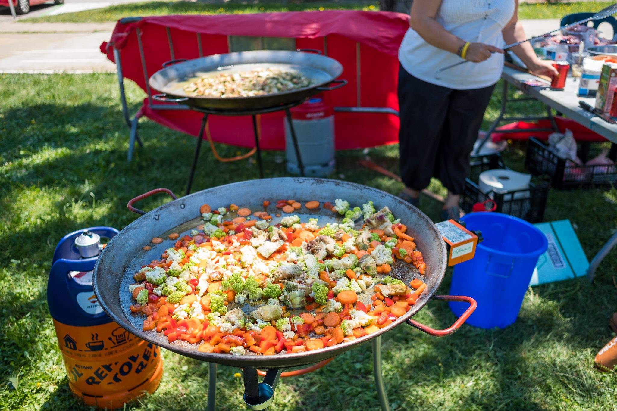 Cal Temerari celebra 4 anys al parc de Can Vernet. FOTO: Ale Gómez