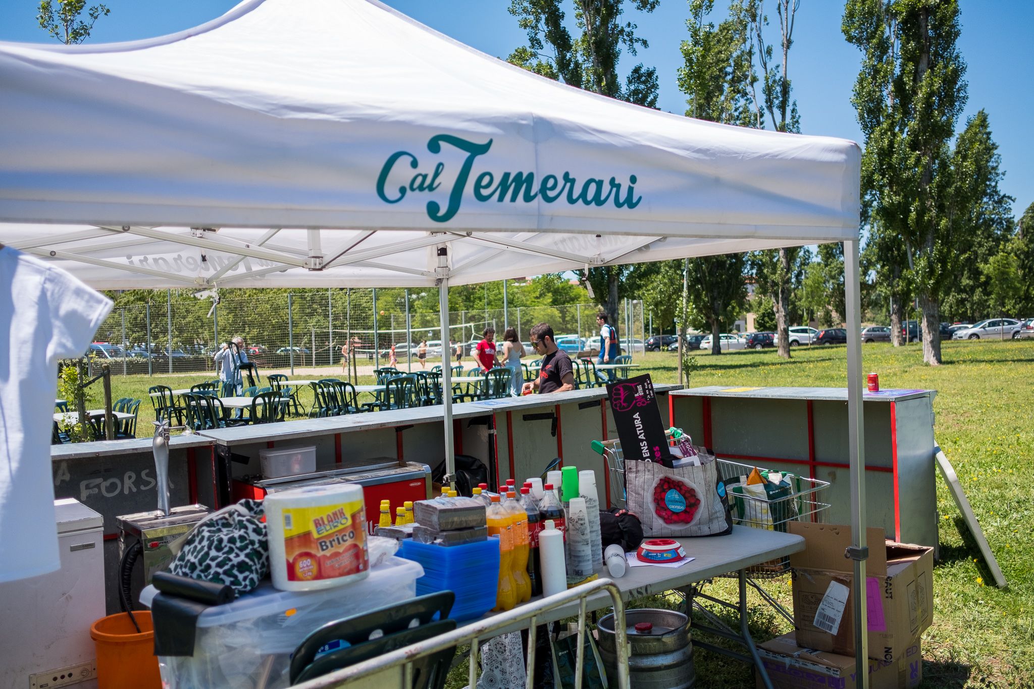 Cal Temerari celebra 4 anys al parc de Can Vernet. FOTO: Ale Gómez