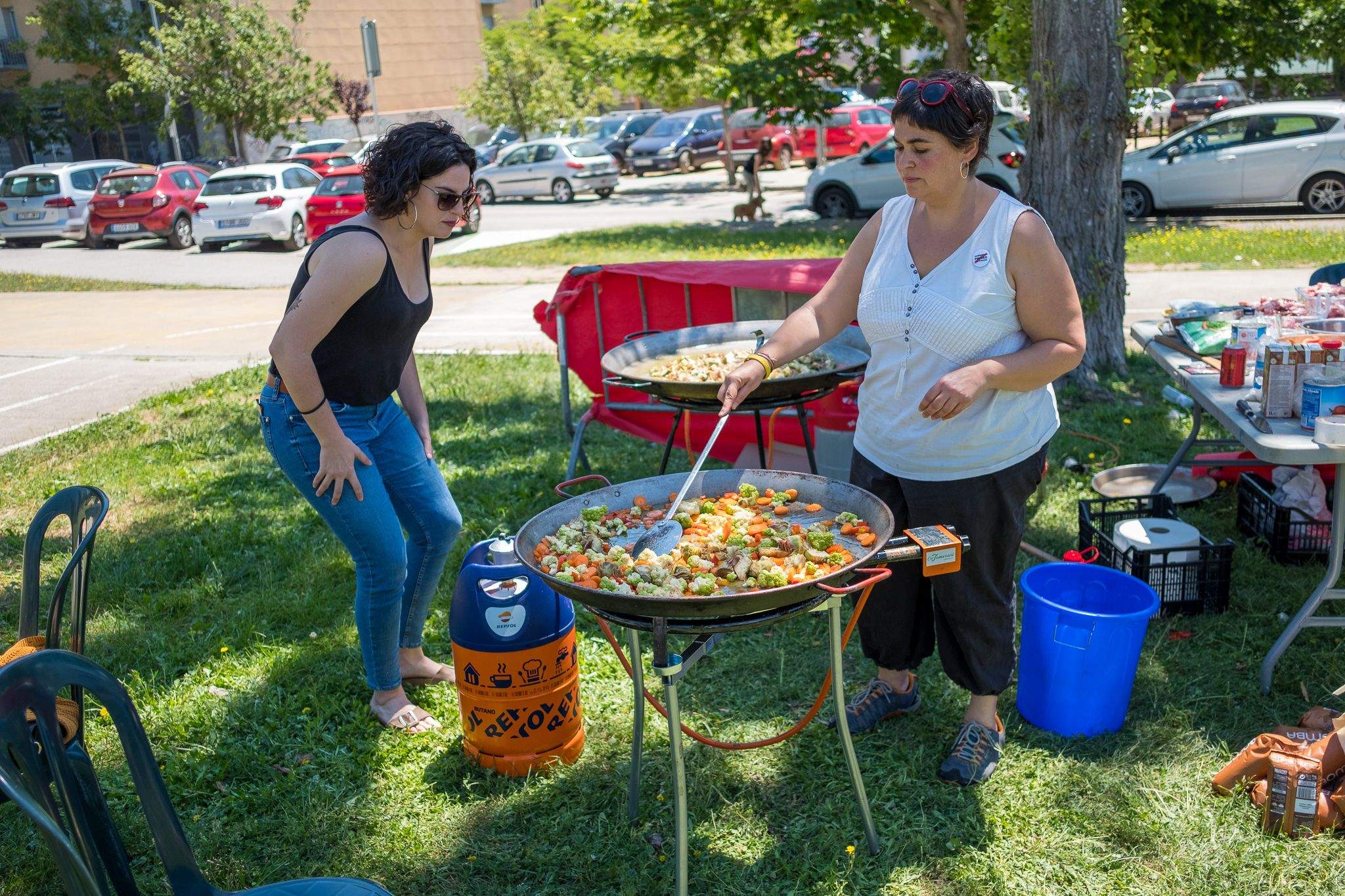 Cal Temerari celebra 4 anys al parc de Can Vernet. FOTO: Ale Gómez
