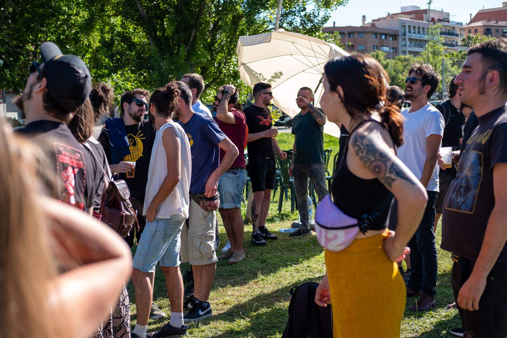 Cal Temerari celebra 4 anys al parc de Can Vernet. FOTO: Ale Gómez