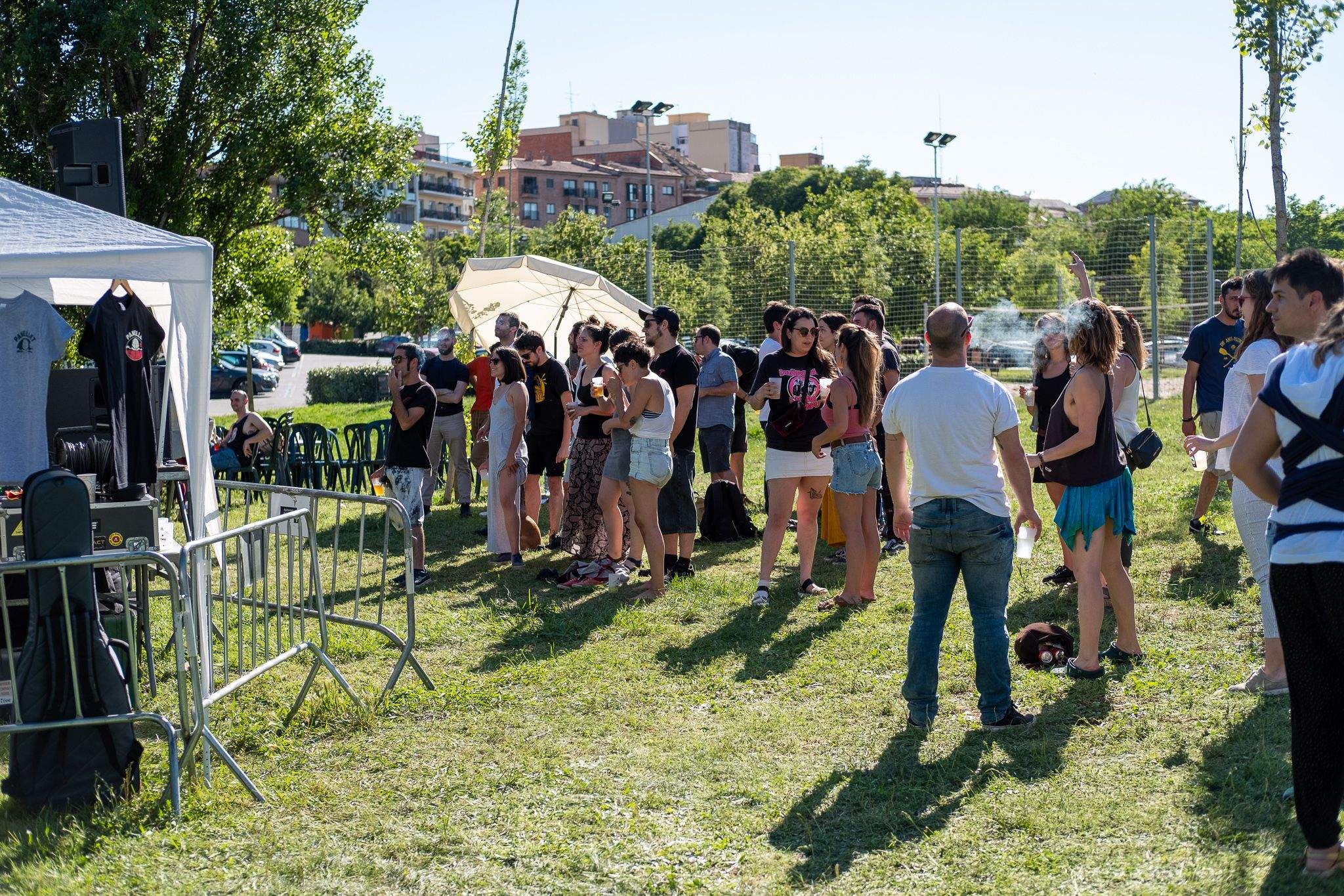 Cal Temerari celebra 4 anys al parc de Can Vernet. FOTO: Ale Gómez
