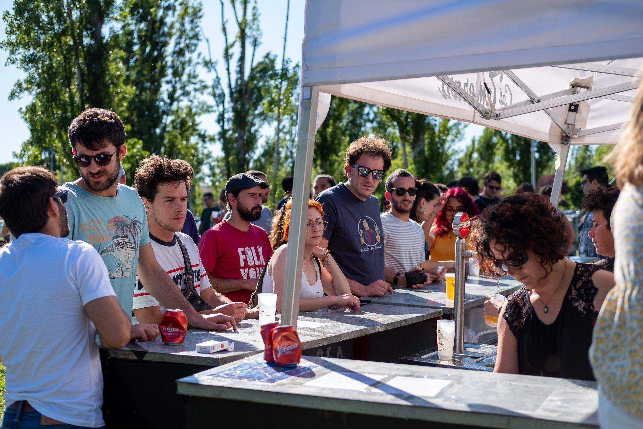 Cal Temerari celebra 4 anys al parc de Can Vernet. FOTO: Ale Gómez