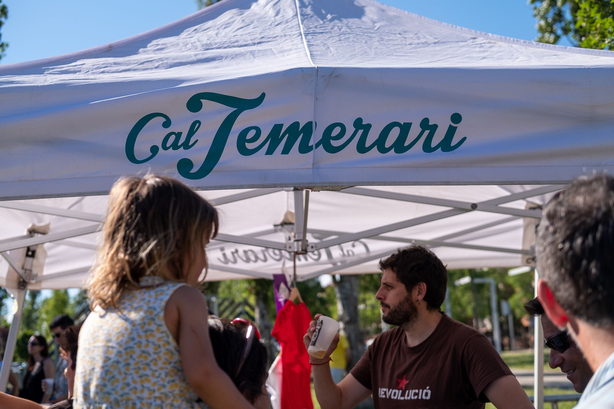 Cal Temerari celebra 4 anys al parc de Can Vernet. FOTO: Ale Gómez