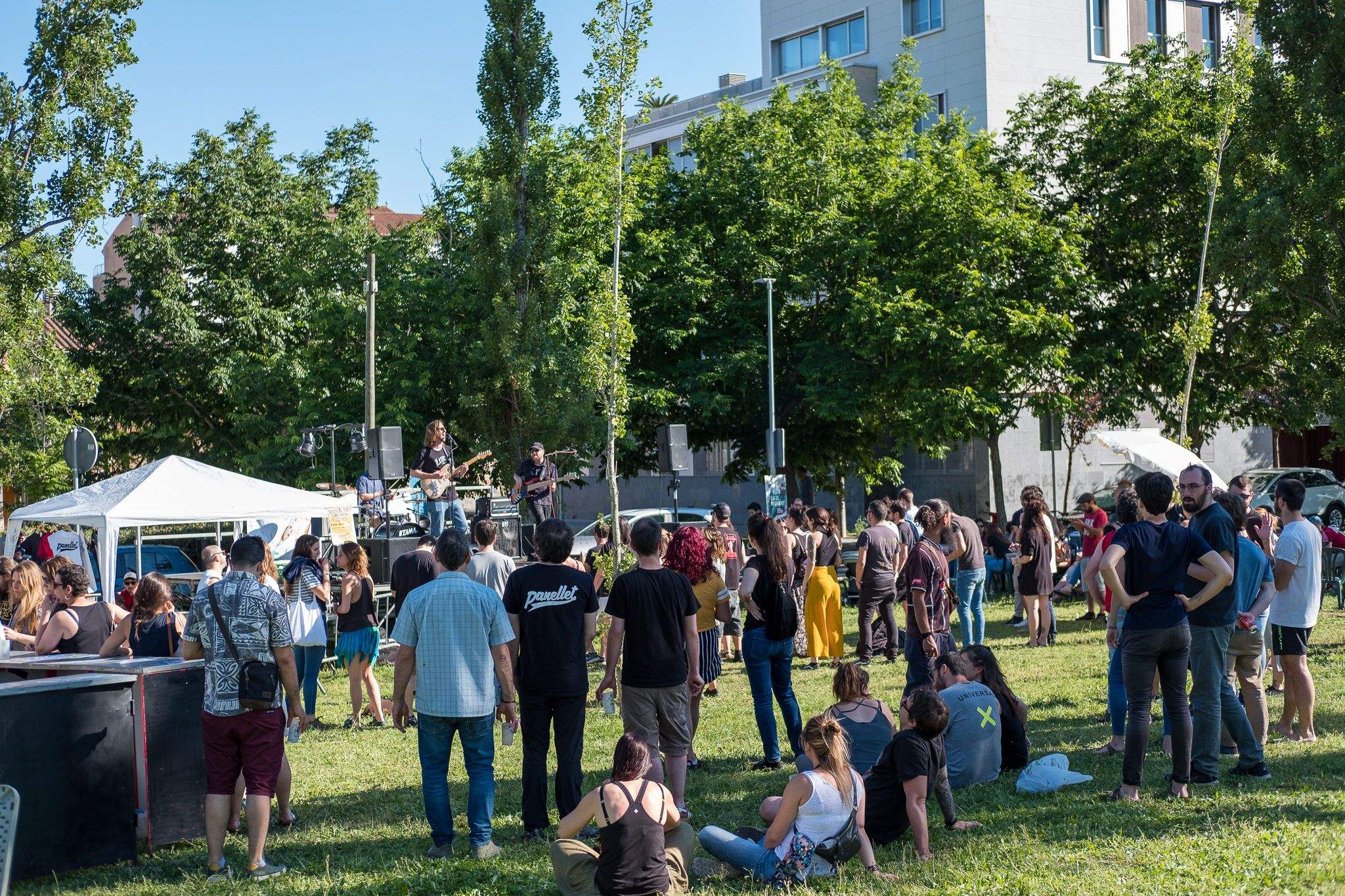 Cal Temerari celebra 4 anys al parc de Can Vernet. FOTO: Ale Gómez