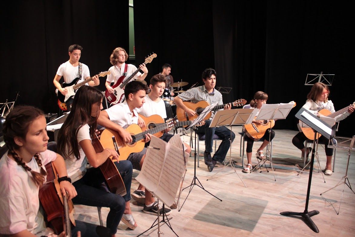 Un dels concerts de l'Escola de Música de Valldoreix. FOTO: EMV