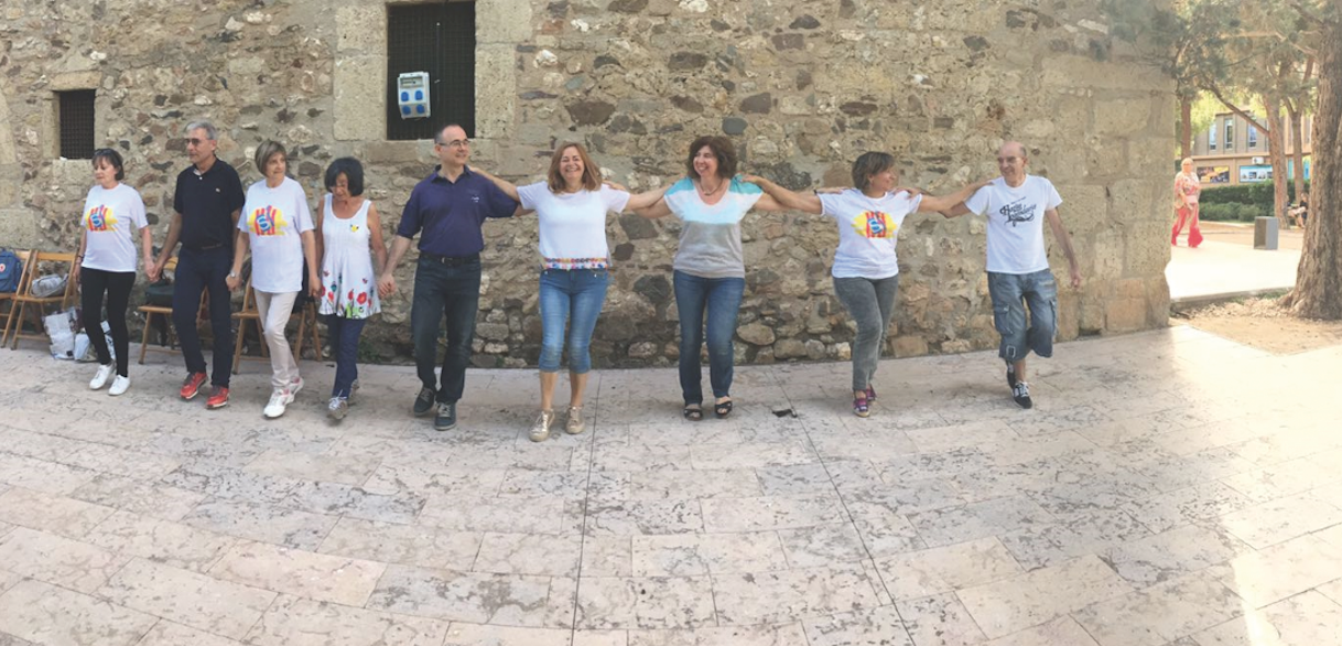 Entitat sardanista de Sant Cugat. FOTO: Cedida