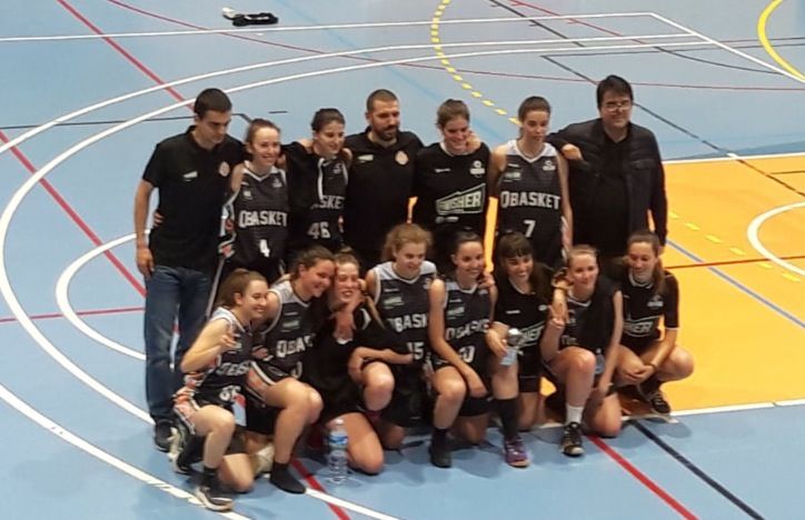 El primer equip femení del Qbasket és campió de lliga i subcampió de 3a Catalana. FOTO: Qbasket