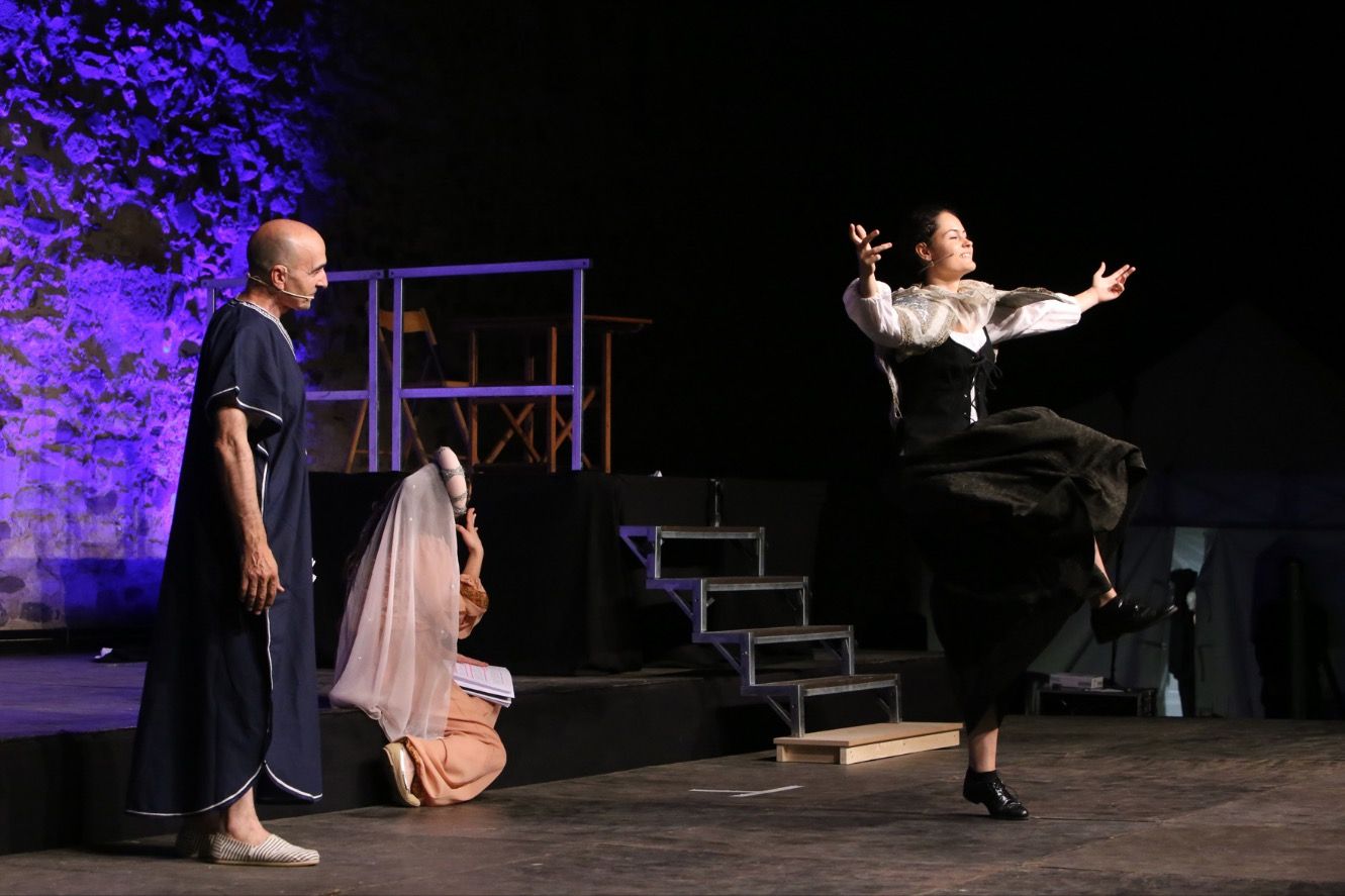 Moment de la passada edició de les Lectures a la fresca. FOTO: Lluís Llebot