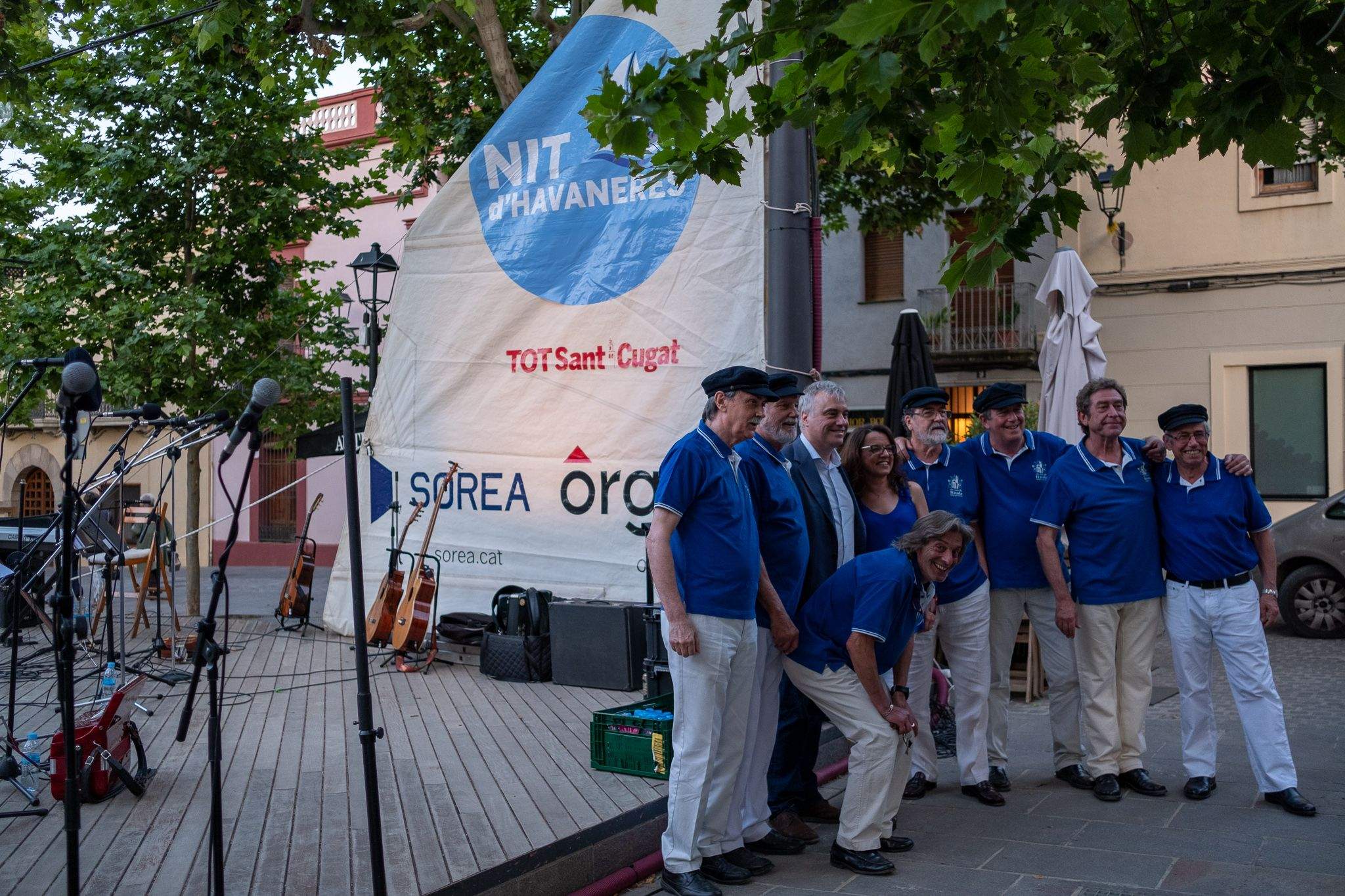 Cantada d'havaneres del TOT Sant Cugat. FOTO: Ale Gómez