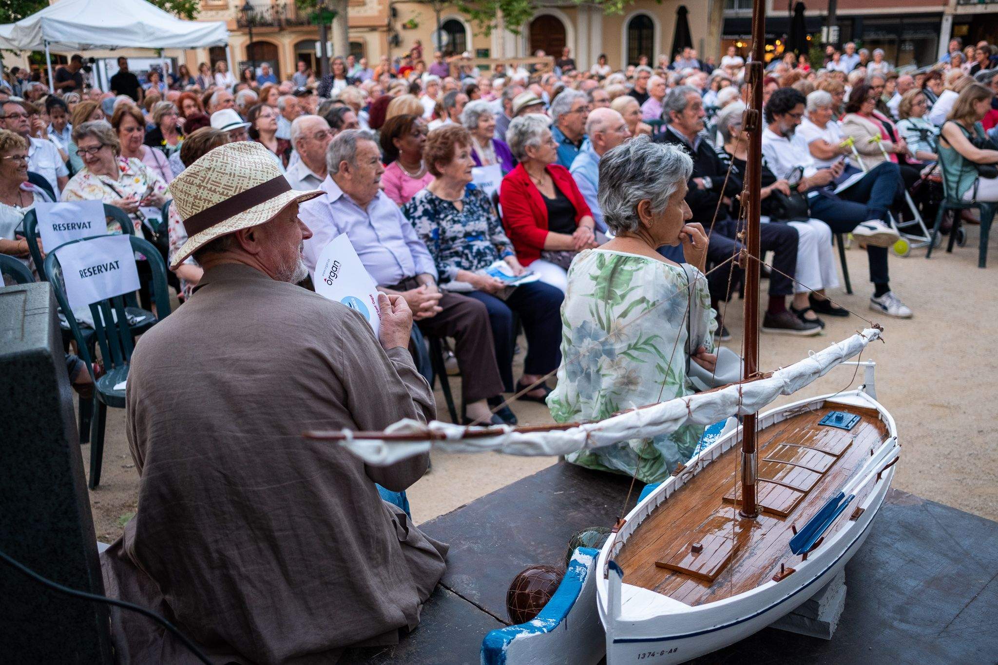 Cantada d'havaneres del TOT Sant Cugat. FOTO: Ale Gómez