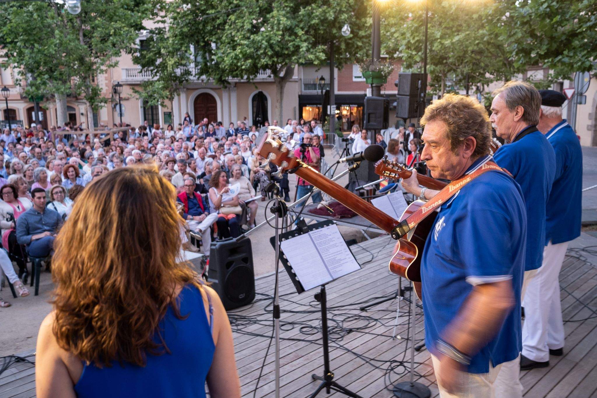 Cantada d'havaneres del TOT Sant Cugat. FOTO: Ale Gómez
