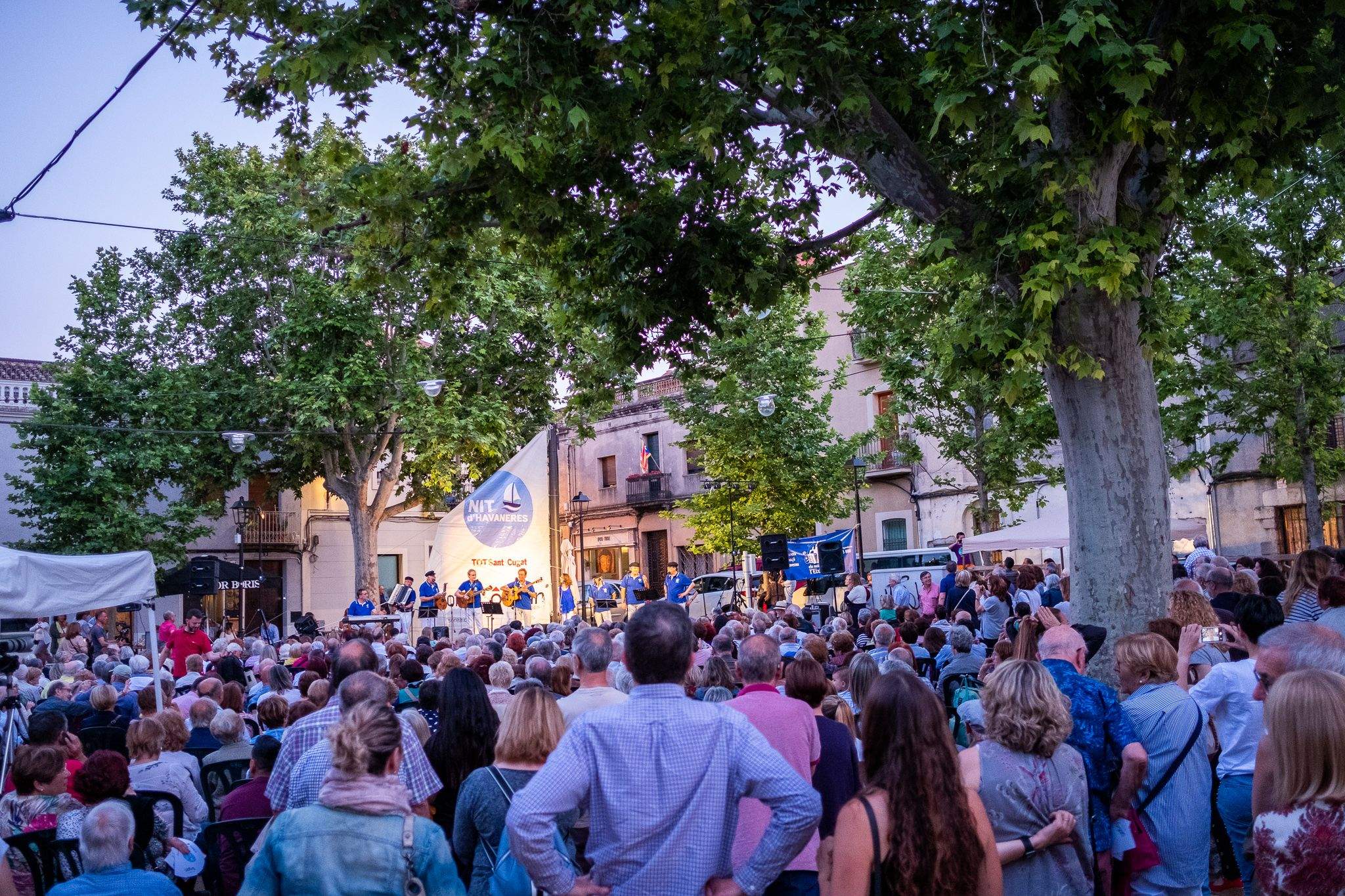 Cantada d'havaneres del TOT Sant Cugat. FOTO: Ale Gómez