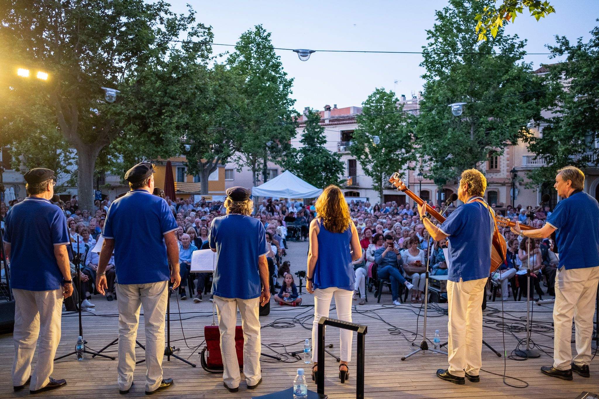 Cantada d'havaneres del TOT Sant Cugat. FOTO: Ale Gómez