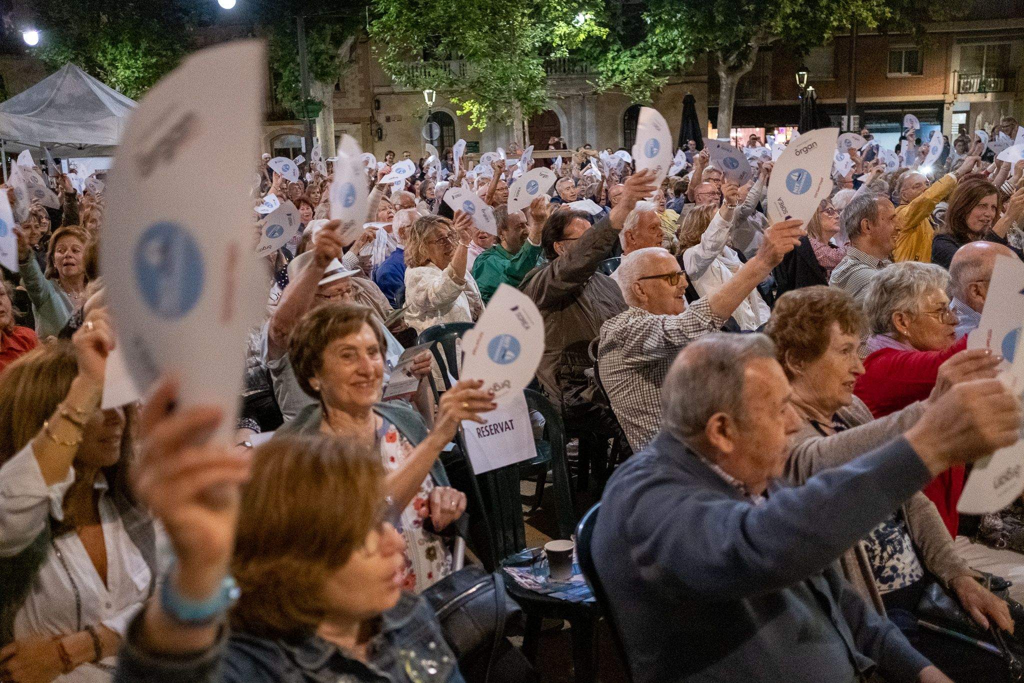 Cantada d'havaneres del TOT Sant Cugat. FOTO: Ale Gómez