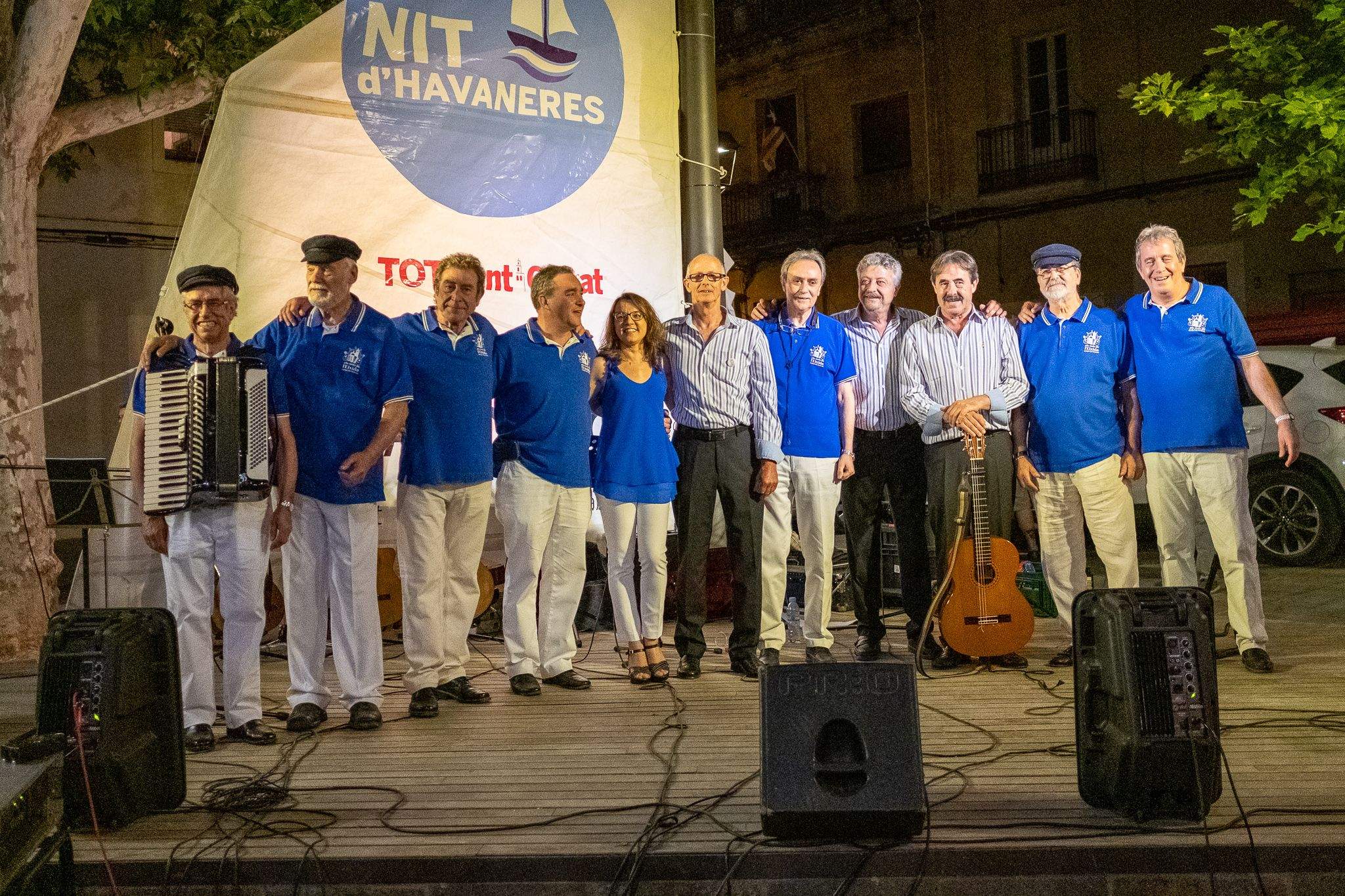 Cantada d'havaneres del TOT Sant Cugat. FOTO: Ale Gómez