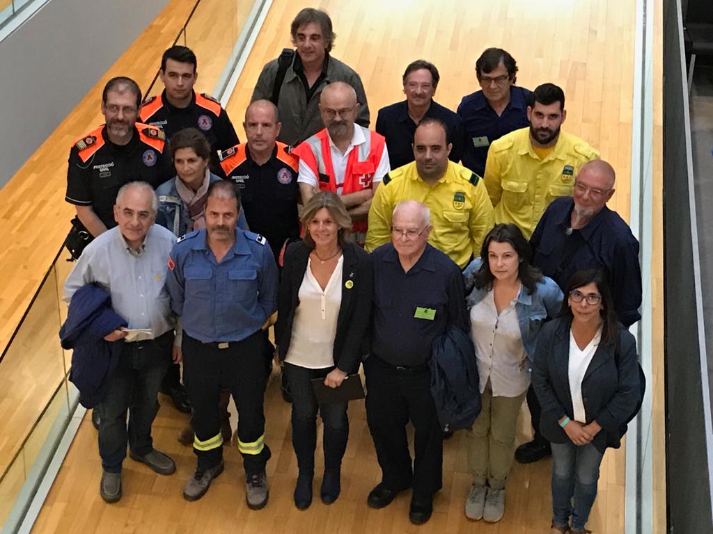 Presentació de la campanya de prevenció d'incendis forestals a Sant Cugat. FOTO: TOT Sant Cugat