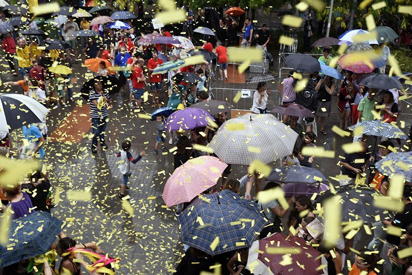 Pregó de Festa Major Sant Cugat. Foto: Bernat Millet.