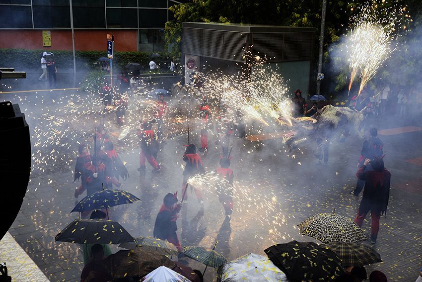 Pregó de Festa Major Sant Cugat. Foto: Bernat Millet.