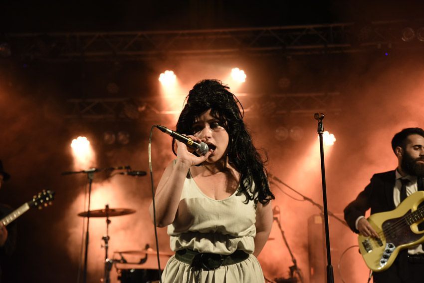 Tribut a Amy Winehouse, amb The Amy's Soul. Foto: Bernat Millet.