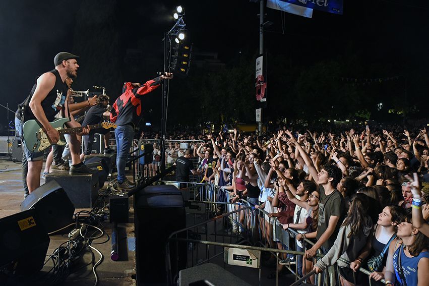 Buhos en concert. Foto: Bernat Millet.