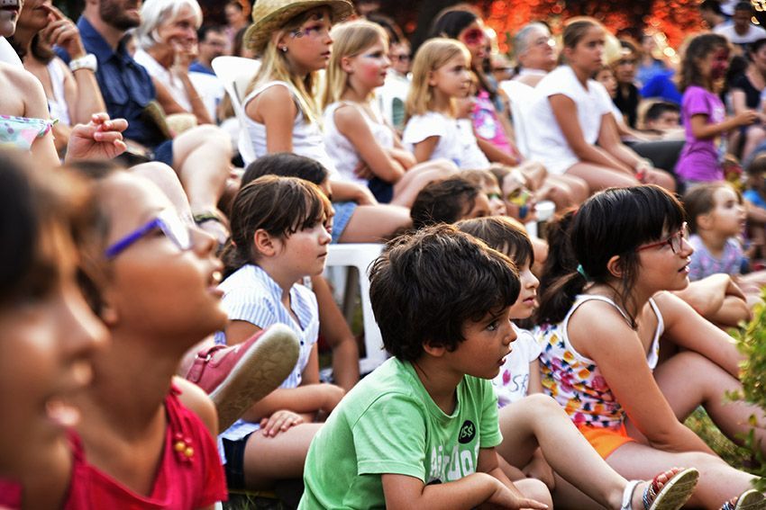 Racó Infantil de Festa Major. Foto: Bernat Millet.