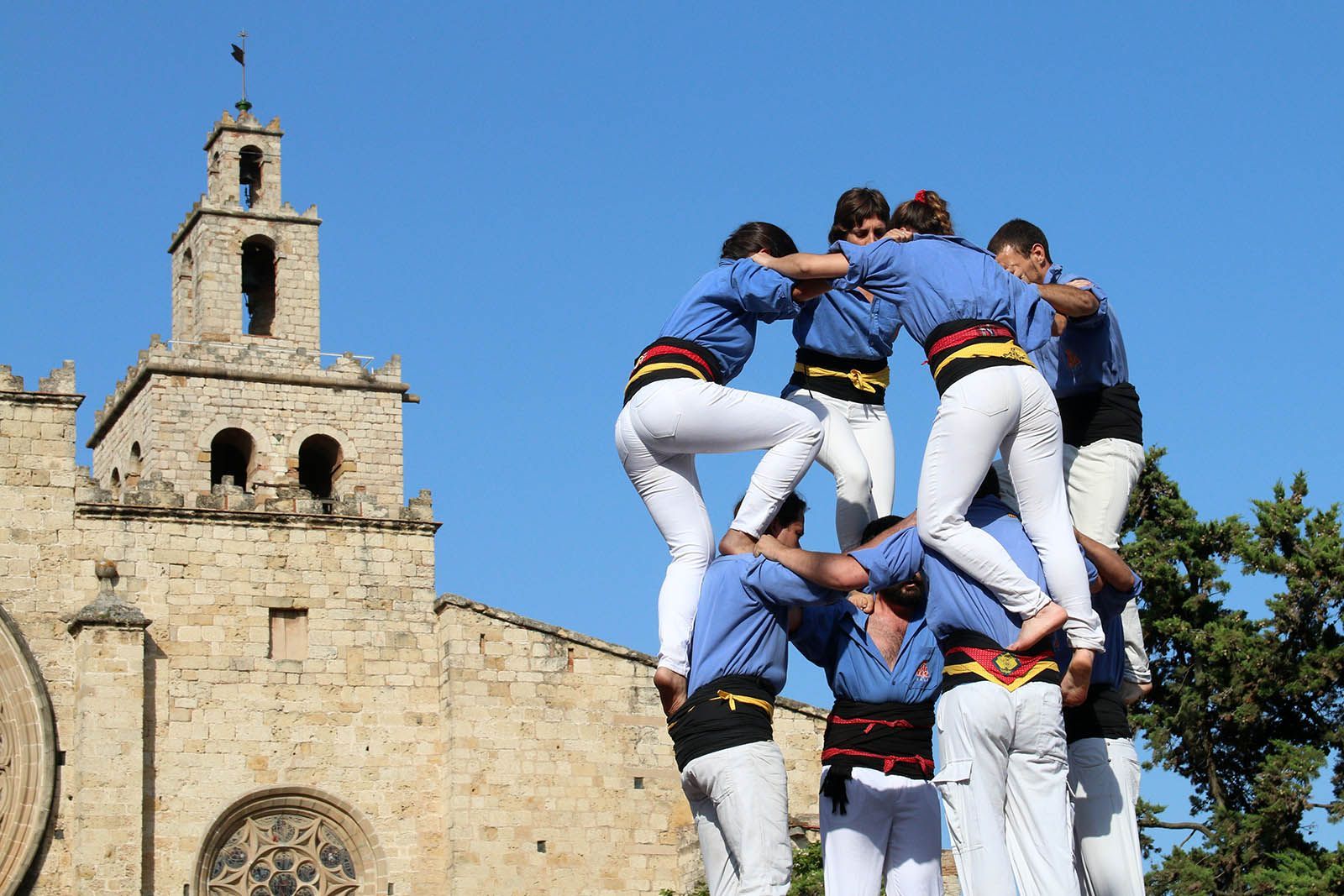 XXIII Actuació Castellera de Festa Major. Foto: Lali Álvarez