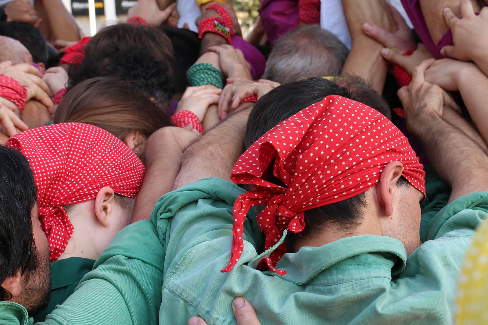 XXIII Actuació Castellera de Festa Major. Foto: Lali Álvarez