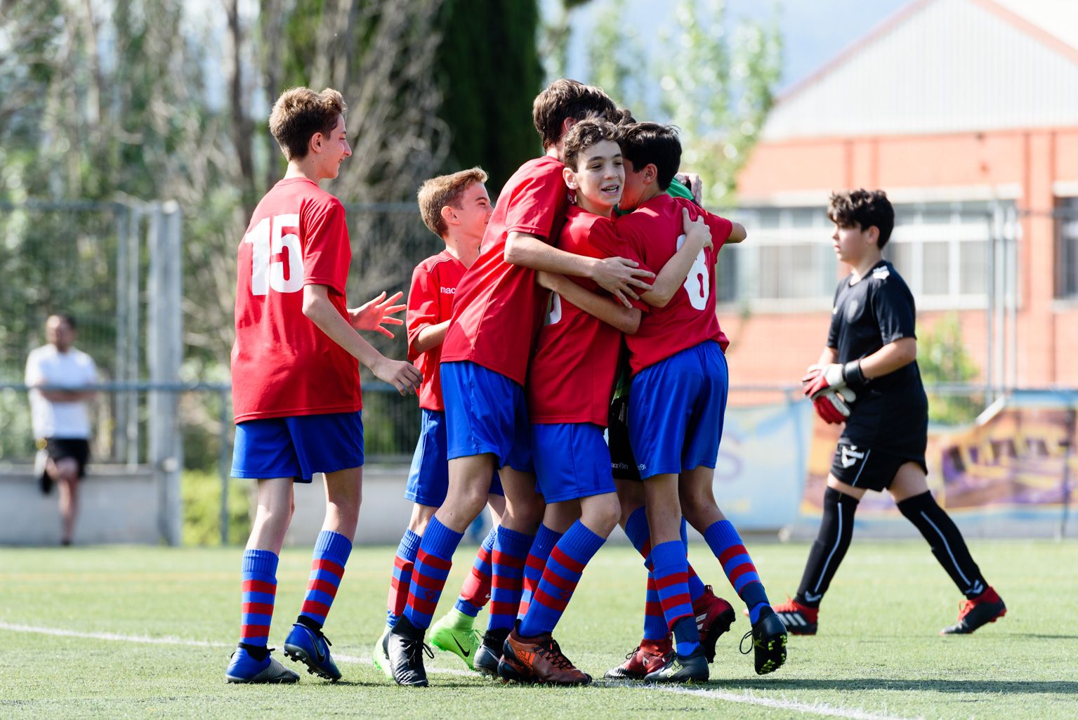 Camp Municipal de Futbol de Can Magí. Torneig de Seleccions de la Penya Blaugrana Sant Cugat. FOTO: Miguel López Mallach 