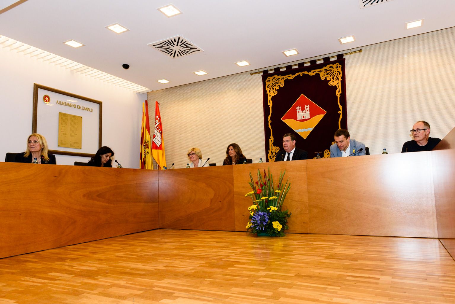 Moments de la constitució de la Junta de Veïns de Valldoreix. FOTO: Miguel López Mallach