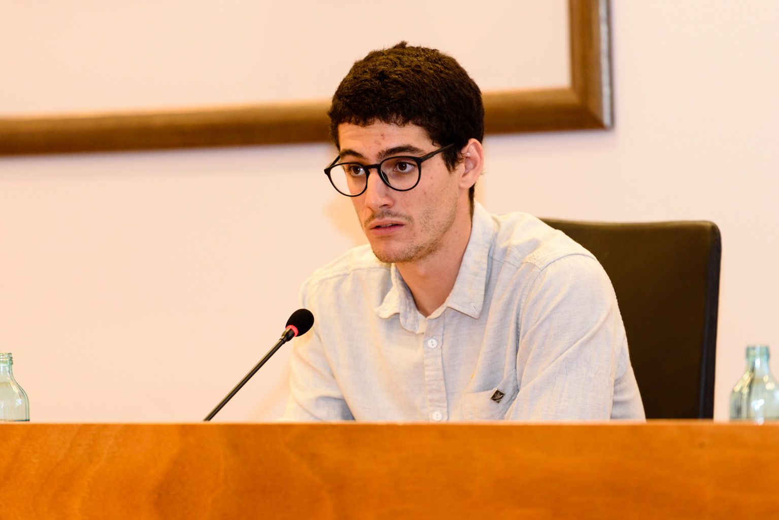 Lluc Cahís, vocal d'ERC. FOTO: Miguel López Mallach