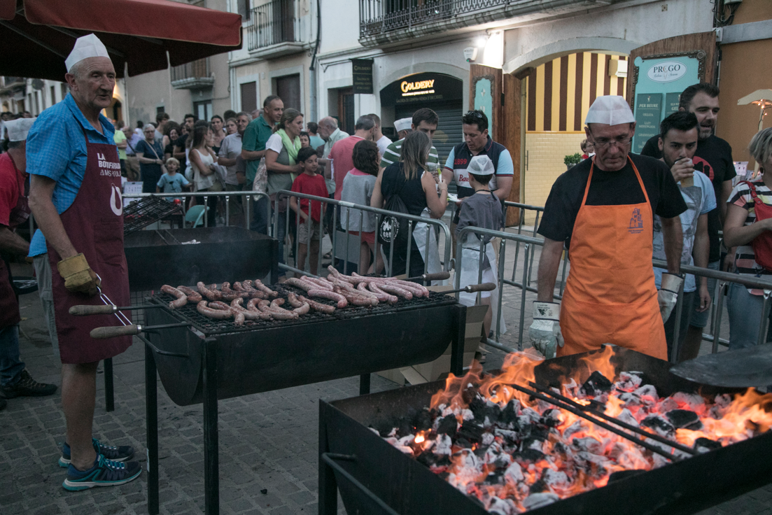 Els sopars populars, cita ineludible per la Festa Major de Sant Cugat FOTO: Lali Puig