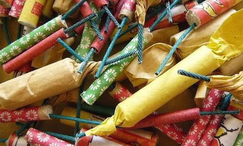 La nit de Sant Joan es tiren molts petards. FOTO: Cedida